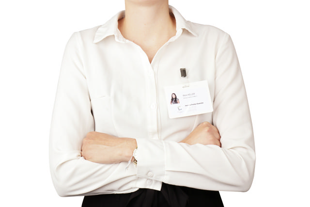 Badge Holder, Horizontal