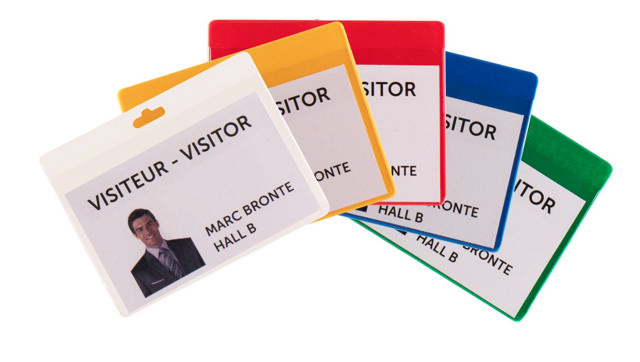 Badge Holder, Horizontal