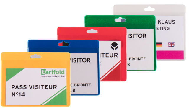 Badge Holder, Horizontal
