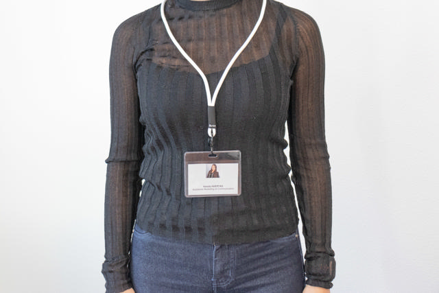 Soft Cord Lanyard, with Swivel Hook and Key Ring