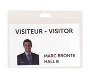 Badge Holder, Horizontal