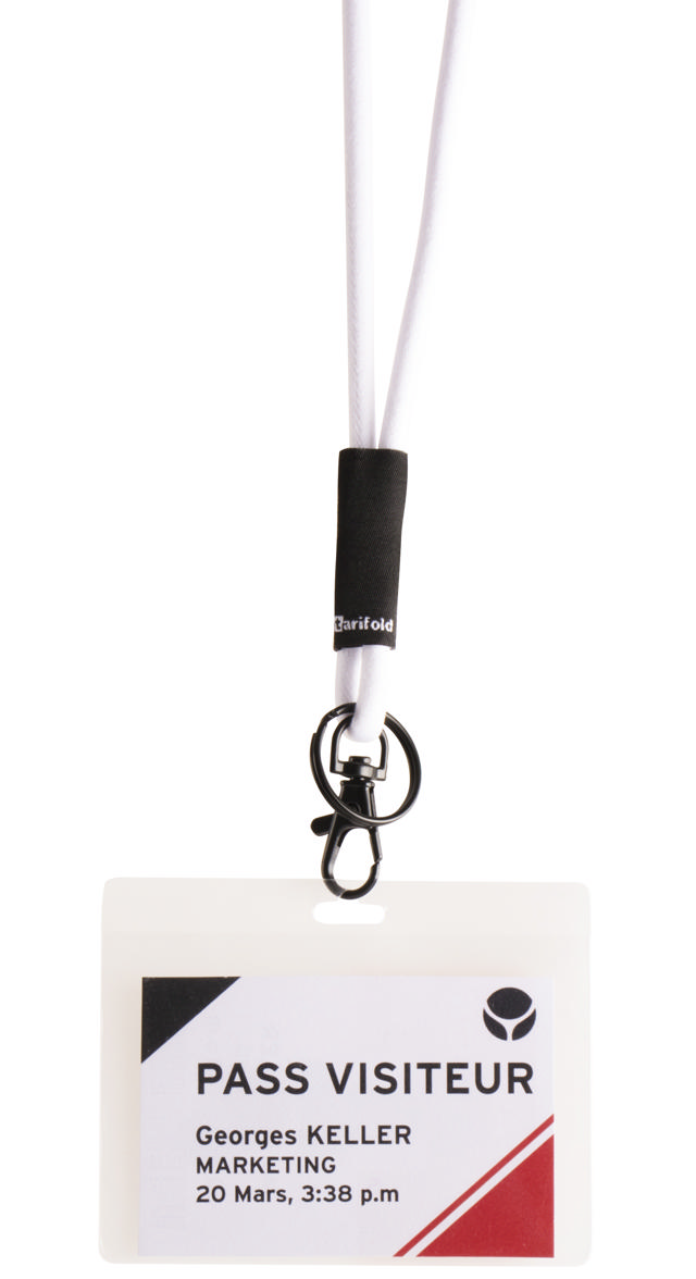 Badge Holder, Horizontal
