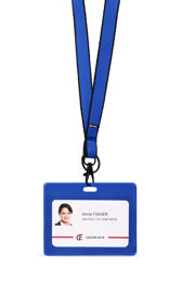 Badge Holder, Horizontal