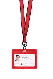 Badge Holder, Horizontal