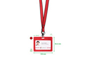 Badge Holder, Horizontal