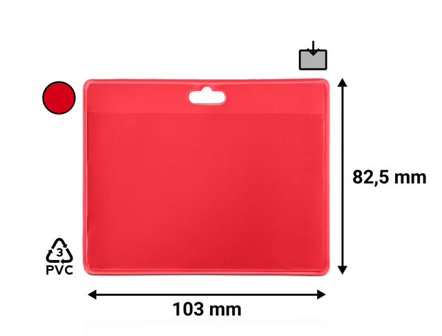Badge Holder, Horizontal