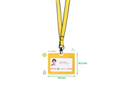 Badge Holder, Horizontal