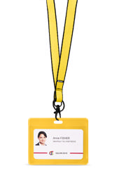Badge Holder, Horizontal
