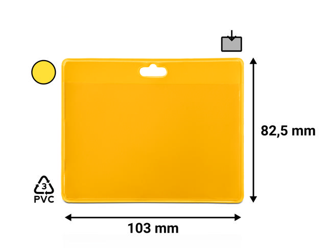 Badge Holder, Horizontal