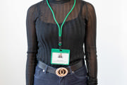 Soft Cord Lanyard, with Swivel Hook and Key Ring