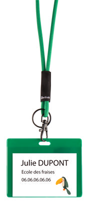 Badge Holder, Horizontal