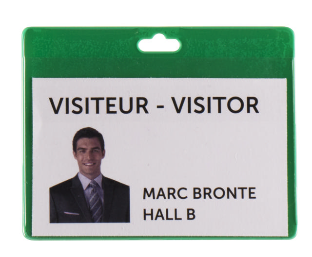 Badge Holder, Horizontal