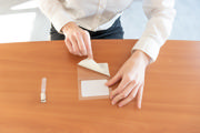 Self-laminating Badge Kit, with Clips and Inserts, Horizontal