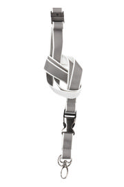 Reflective Security Lanyard, with detachable Clip