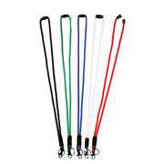 Soft Cord Lanyard, with Swivel Hook and Key Ring