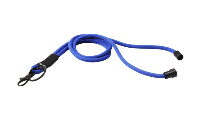 Soft Cord Lanyard, with Swivel Hook and Key Ring