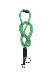 Soft Cord Lanyard, with Swivel Hook and Key Ring