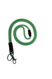 Soft Cord Lanyard, with Swivel Hook and Key Ring