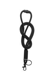Soft Cord Lanyard, with Swivel Hook and Key Ring