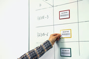 Magnetic Self Laminating Label Holder, 66 x 100 mm