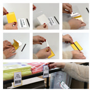 Magnetic Self Laminating Label Holder, 66 x 100 mm