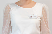 Pin Clip Name Badge, with Inserts, 75 x 40 mm
