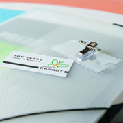 Pin Clip Name Badge, with Inserts, 75 x 40 mm