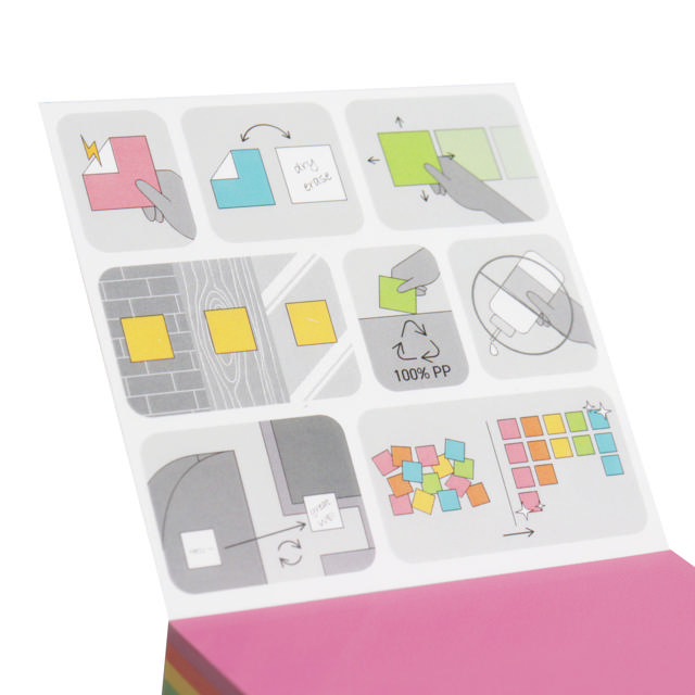 Static Notes S, 75 x 75 mm