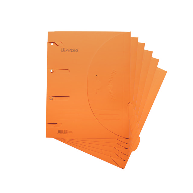 Smartfolder Perforated Folder, with Tab, Expenses, A4