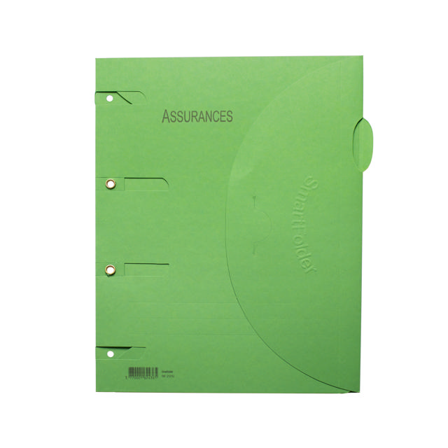 Smartfolder Perforated Folder, with Tab, Insurances, A4