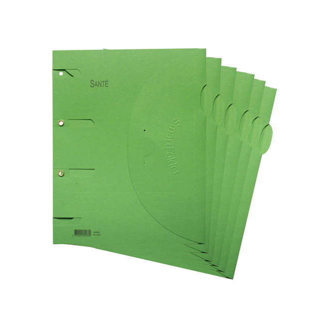 Smartfolder Perforated Folder, with Tab, Health, A4