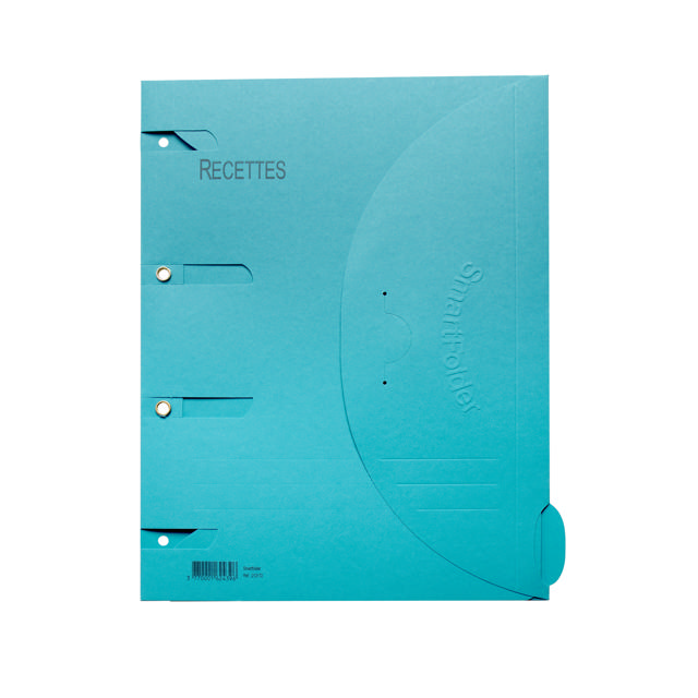 Smartfolder Perforated Folder, with Tab, Revenue, A4