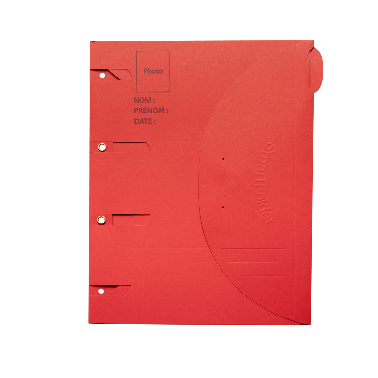 Smartfolder Perforated Folder, with Tab, Personnel File, with Photo, A4