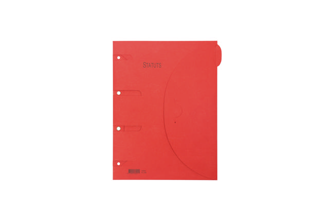 Smartfolder Perforated Folder, with Tab, Statutes, A4