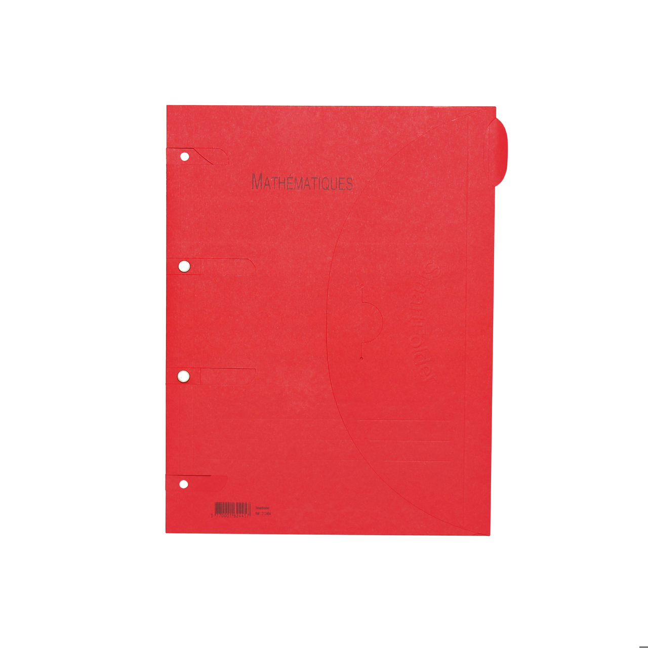 Smartfolder Perforated Folder, with Tab, Mathematics, A4