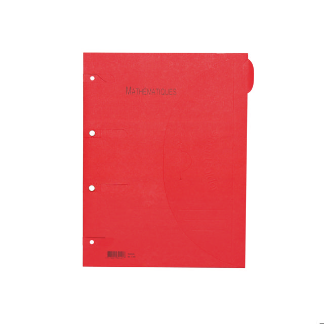 Smartfolder Perforated Folder, with Tab, Mathematics, A4