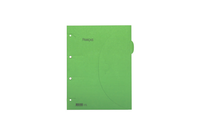Smartfolder Perforated Folder, with Tab, French, A4
