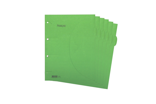 Smartfolder Perforated Folder, with Tab, French, A4