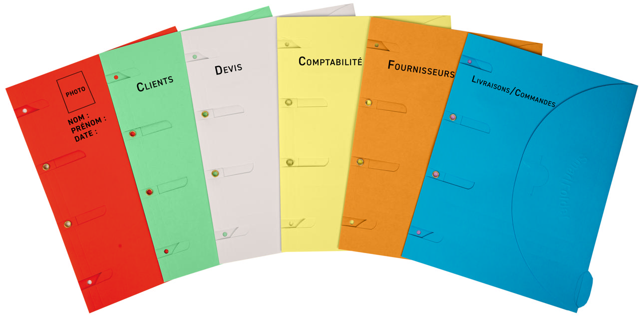 Smartfolder Perforated Folder, with Tab, Pro Pack, A4