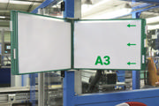 Tarifold Pivoting Pocket, A3, Landscape, Right Side Loading