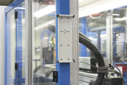 Empty Tarifold Metal Wall Display Unit, A5, for 10 Pockets, with Side Stops