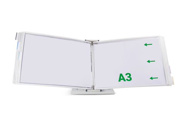 Tarifold Pivoting Pocket, A3, Landscape, Right Side Loading