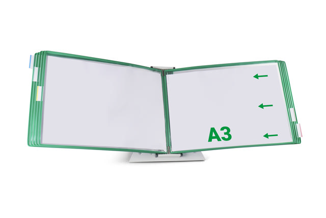Tarifold Pivoting Pocket, A3, Landscape, Right Side Loading
