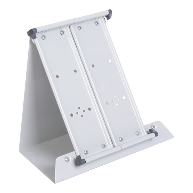 Mounted Empty Tarifold Metal Desk Display Unit, A5, with Side Stops, for 20 Pockets