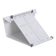 Mounted Empty Tarifold Metal Desk Display Unit, A5, with Side Stops, for 20 Pockets