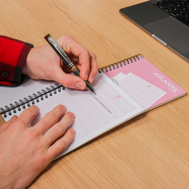 Atlanta Things To Do Tropical, Medium, 100% Recycled Paper, FSC®