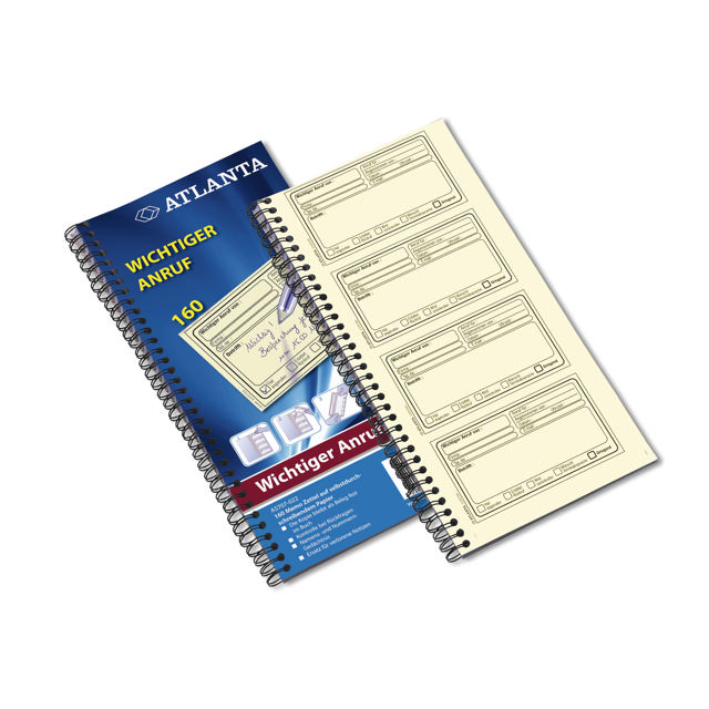 Atlanta Telephone Message, Self-copying, DE text, FSC® 