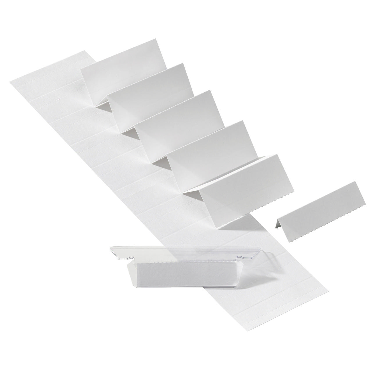 Label Strips for Euroflex Label Holders, 50 mm, FSC®