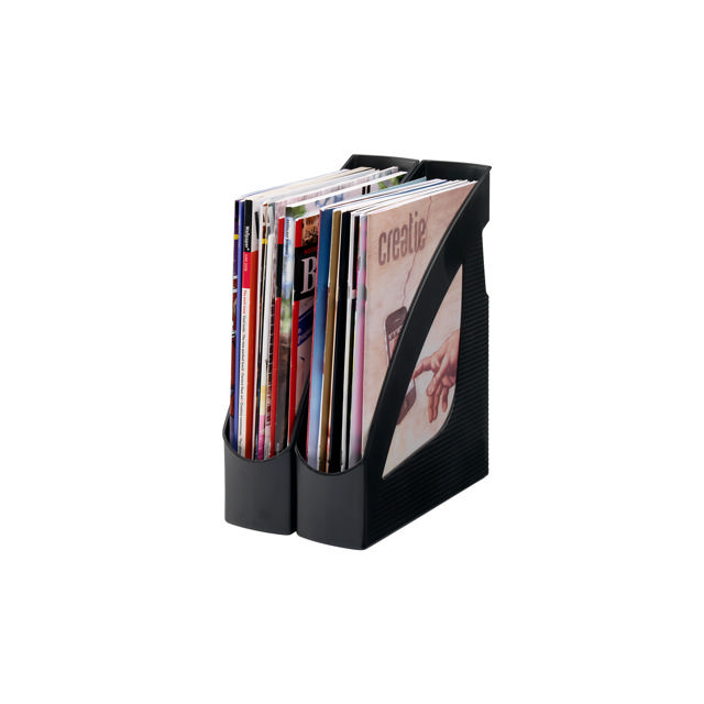 Re-Solution Magazine Holder, 100% Recycled, Blue Angel