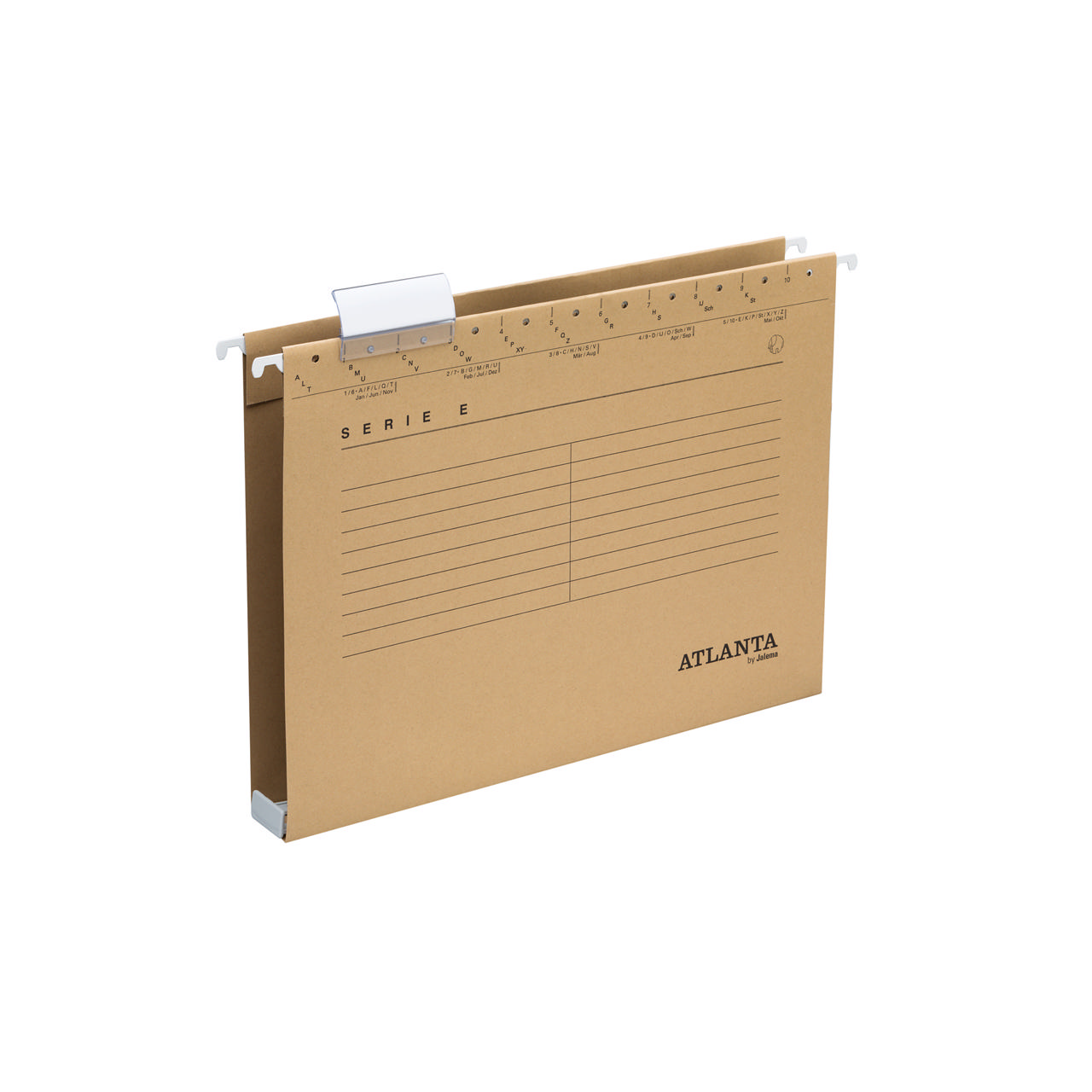 Serie-E Suspension File, A4, 30 mm U-Bottom, 100% Recycled Cardboard